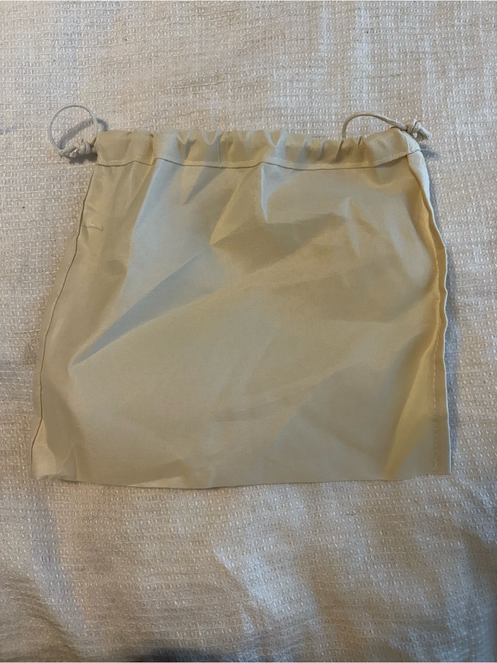 Beige Drawstring Dustbag